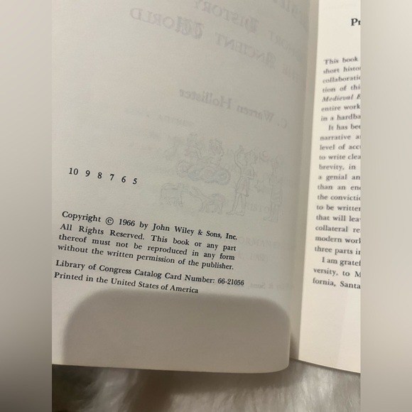 VTG 1966 a short History of the Ancient World softcover book c Warren Hollister - Picture 6 of 11
